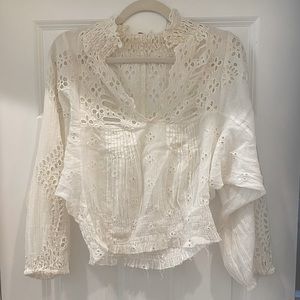 NEVER WORN Lightweight Bohemian Free People Top